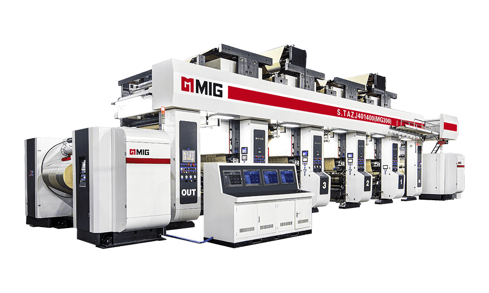 S.TAZJ401400 (MG300) 4-Foot High Speed ELS-Type Gravure Printing Machine for Engineered Wood Decorative Paper
