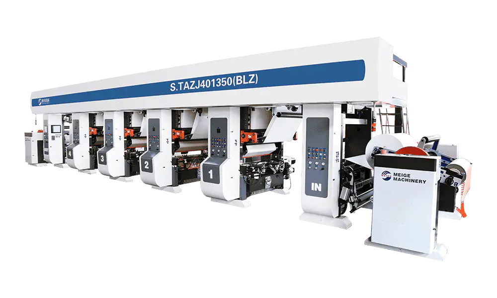 S.TAZJ401350 (BLZ) Máy in khắc sâu loại ELS tốc độ trung-bình-cao khổ 4 foot cho giấy trang trí gỗ công nghiệp
