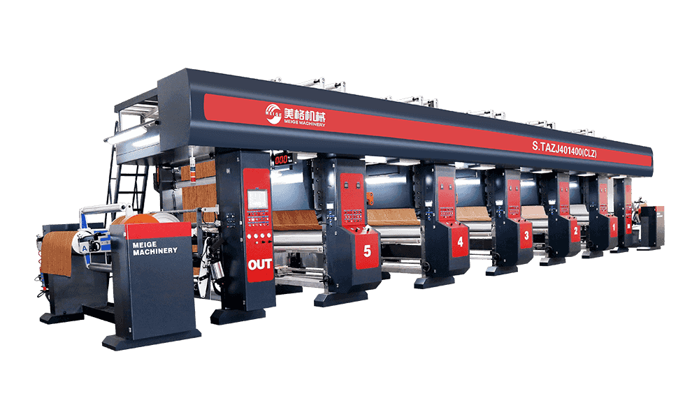 S.TAZJ401400 (CLZ) Máy in khắc sâu loại ELS tốc độ trung-bình-cao khổ 4 foot cho giấy trang trí gỗ công nghiệp
