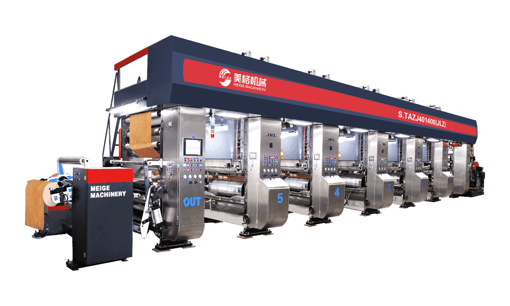 S.TAZJ401400 (JLZ) Máy in khắc sâu loại ELS tốc độ trung-bình-cao khổ 4 foot cho giấy trang trí gỗ công nghiệp