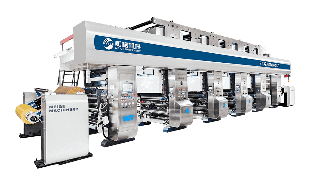 TAZJ401400 (XLZ) Máy in khắc sâu loại ELS tốc độ trung-bình-cao khổ 4 foot cho giấy trang trí gỗ công nghiệp