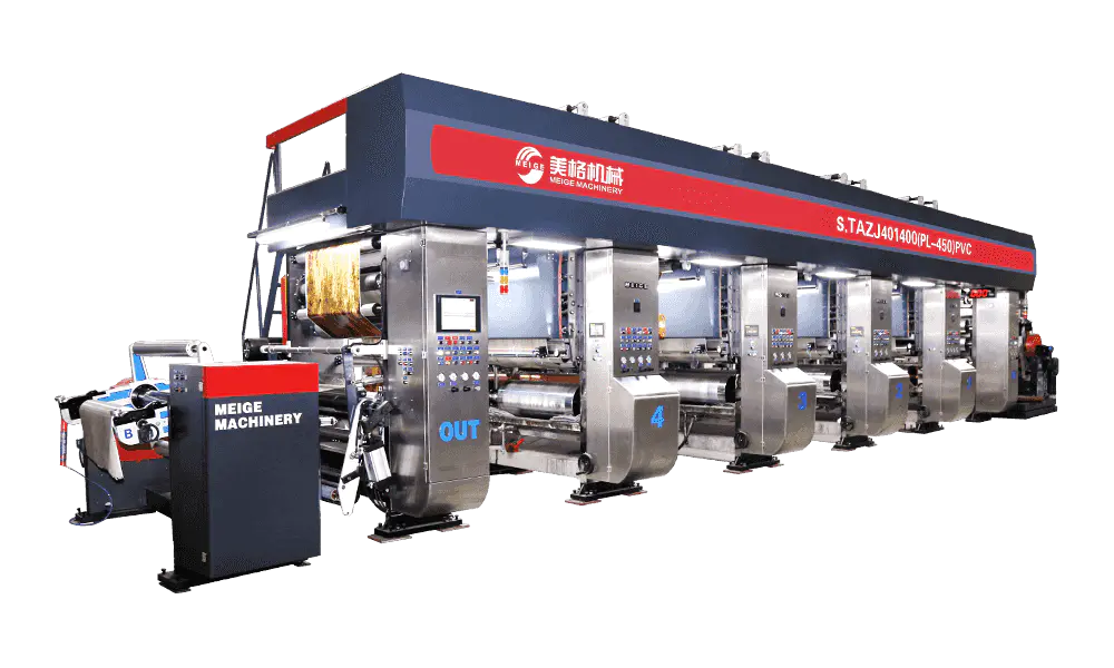 S.TAZJ401400 (PL450) 4-Foot High Speed ELS-Type PVC Gravure Printing Machine for Engineered Wood Decorative Paper