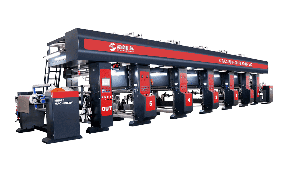 S.TAZJ501400 (PL600) 4-Foot High Speed ELS-Type PVC Gravure Printing Machine for Engineered Wood Decorative Paper