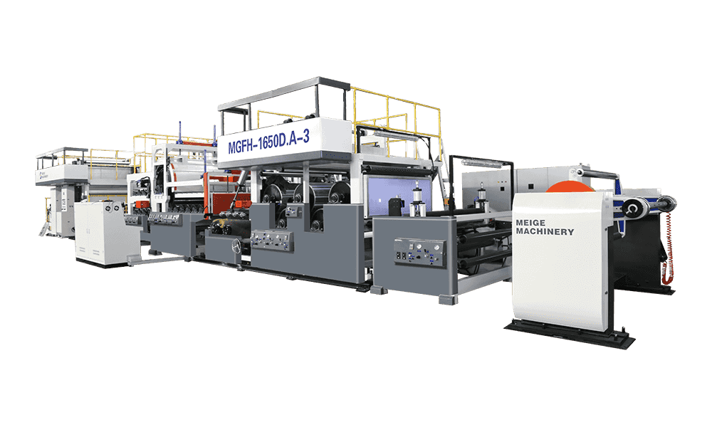 MGFH-1650D.A-3 PVC Multi-Layer (Appearance and Safety Design) Glueless Laminating Machine for Engineered Wood Decorative Paper